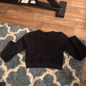 Fabletics Long Sleeve Crop Top
